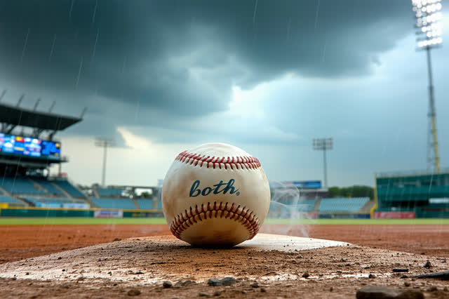 A symbolic cinematic scene shaped by baseball, both, callsign, with visual cues of empty station, ghost diagrams, networ