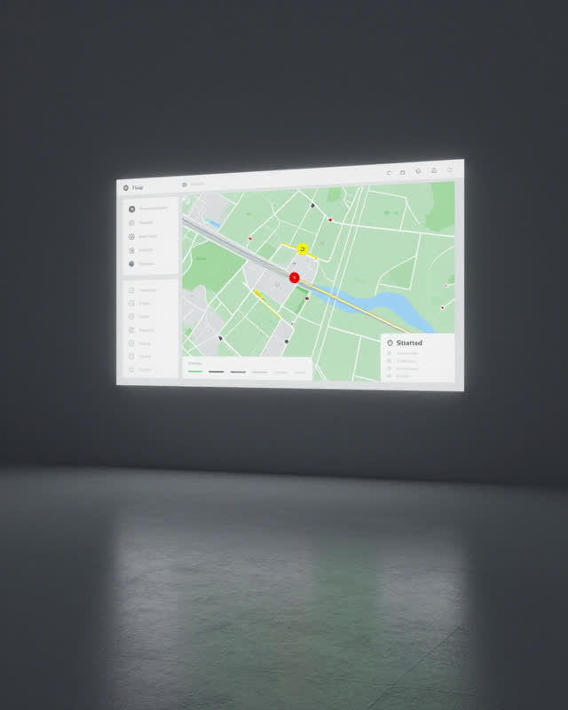A symbolic cinematic scene shaped by project, restart, started, with visual cues of after-action calm, signal map, watch
