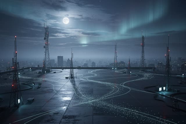 A symbolic cinematic scene shaped by automatic, automatically, avoiding, with visual cues of telemetry horizon, network