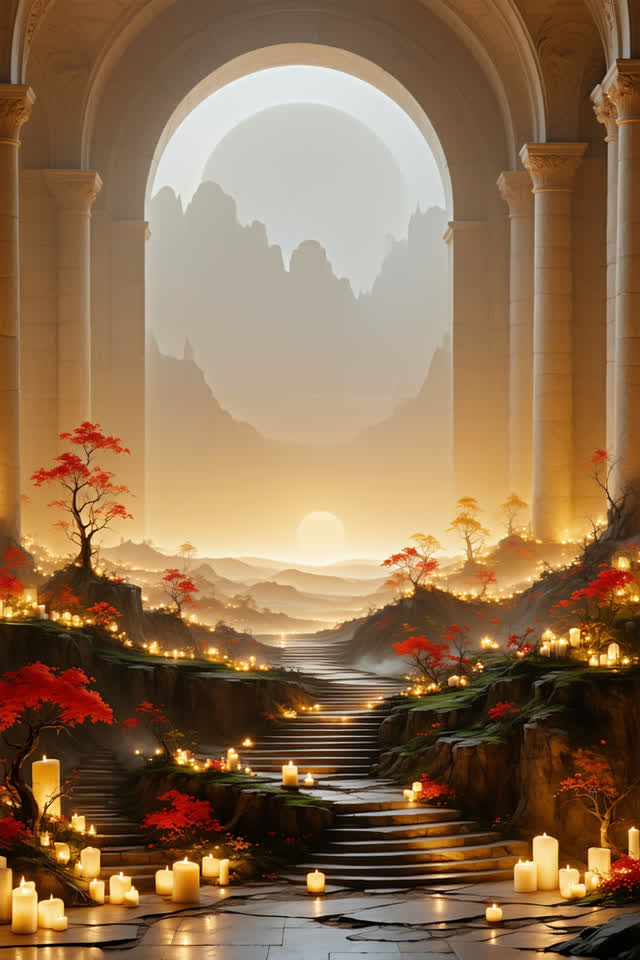 A single striking composition shaped by progress, home, internal, with visual cues of after-action calm, kept notes, con