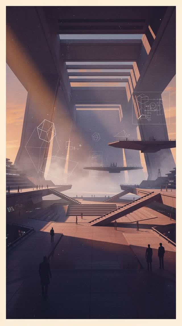 An atmospheric interior landscape shaped by model, moved, outside, with visual cues of control room, ghost diagrams, hus