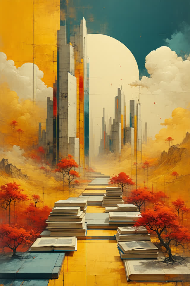 A symbolic cinematic scene shaped by agents, architecture, asks, with visual cues of signal map, kept notes, stacked jou