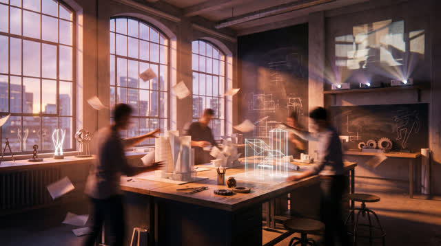 A single striking composition shaped by bravo, openai, workspace, with visual cues of echo archive, ghost diagrams, pres
