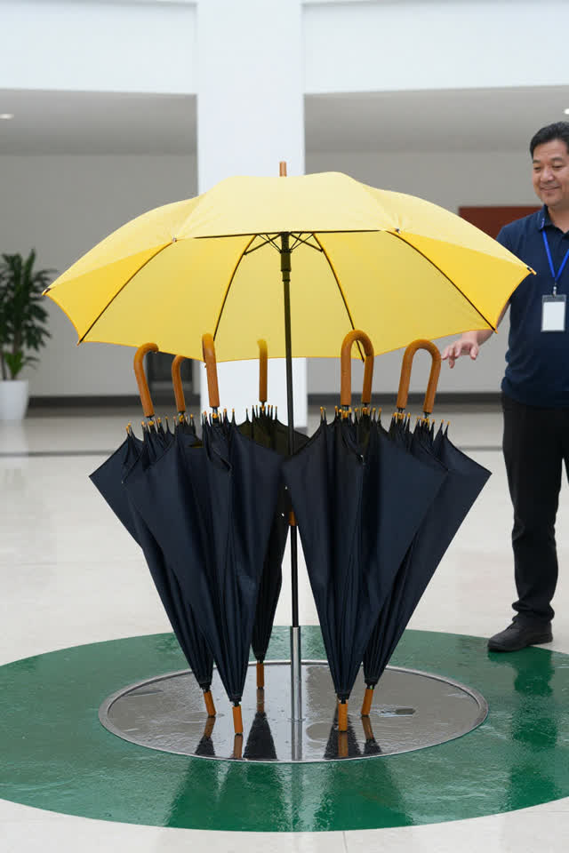 I dream of a bright civic lobby after a rain shower where the umbrella stand has quietly corrected a category error. A c