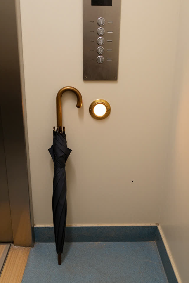 I dream of a small apartment elevator lobby where the call button knows it has been pressed enough. A worn brass elevato