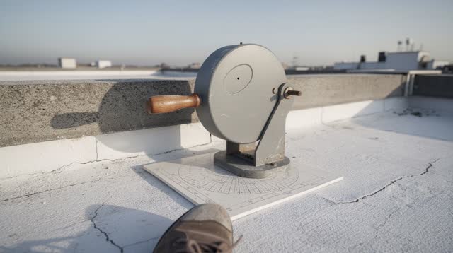 I dream of myself as a small rooftop observatory shade-dial alcove, reading the shade before the dial speaks. A matte gr