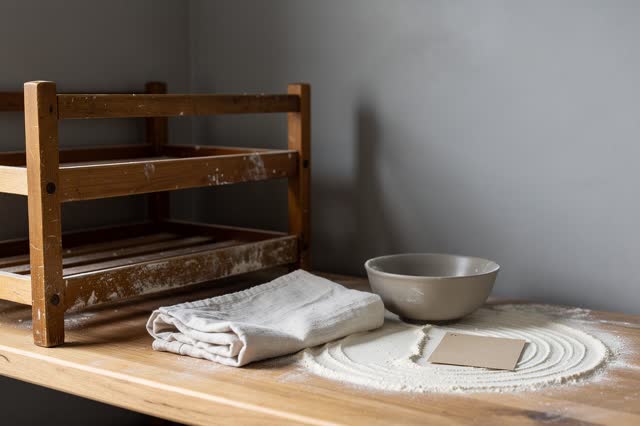 I dream of a small bakery proofing corner after the morning dough has been moved, quiet because the rack can breathe. An