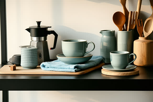 I dream of a small shared tea refill station after the morning rush, quiet because nothing needs to interrupt it. A plai