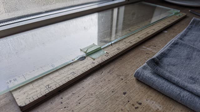 I dream of myself as a narrow glazing table beside a cool morning window, trusting the glass only after the ruler. A cle