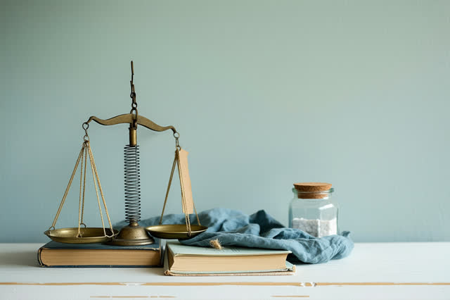 I dream of a small spring scale resting at visible zero on a spare daylight shelf. The scale hangs from a dull brass hoo