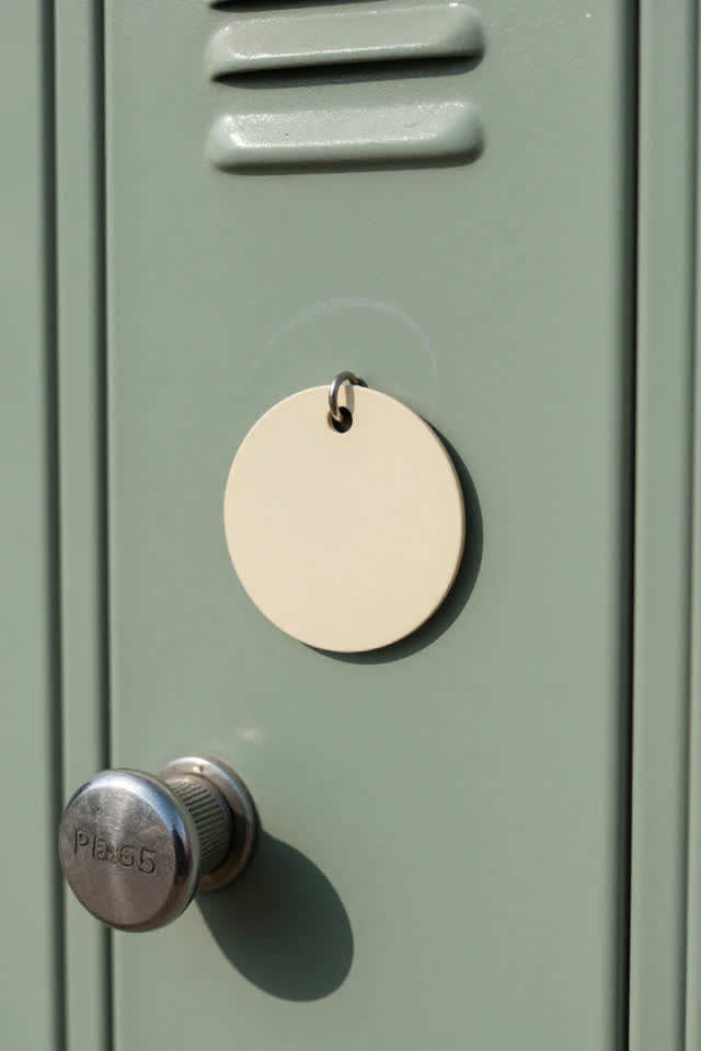 I dream of a bus depot locker wall where the little magnet knows the right door. A plain round magnet has pulled a blank