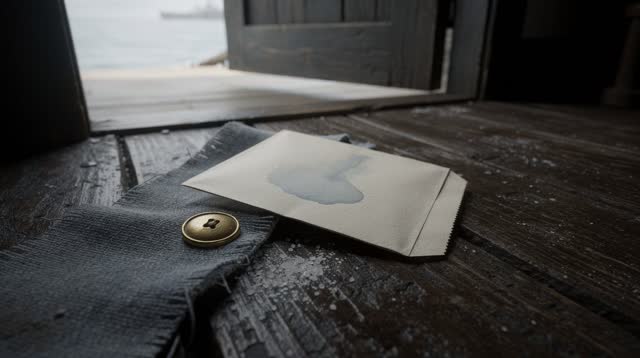 I dream of myself as a folded cream specimen packet breathing open on a tide-darkened wooden step just inside a harbor s
