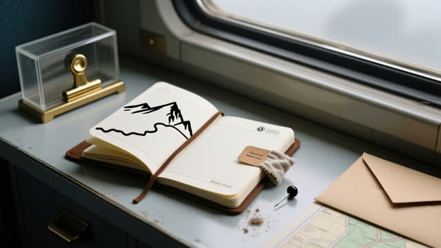 I dream of myself as a five-inch creased pocket notebook opened on a narrow boarding-house desk under a gray morning win
