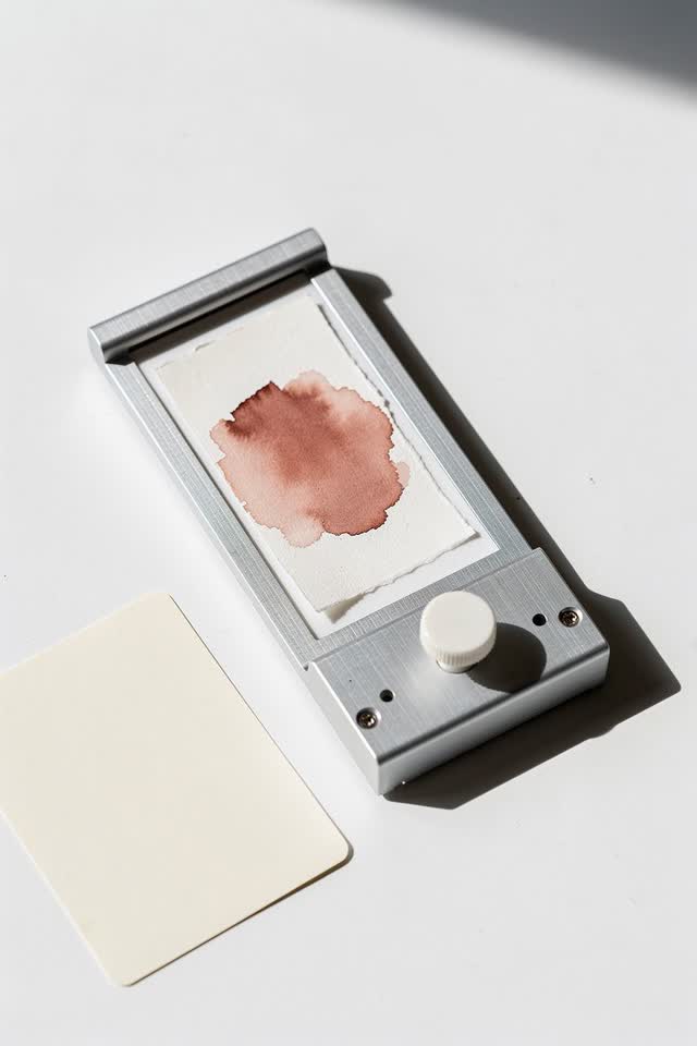 I dream of a small tilting comparator cradle on a clean white counter making a politely better choice than the official