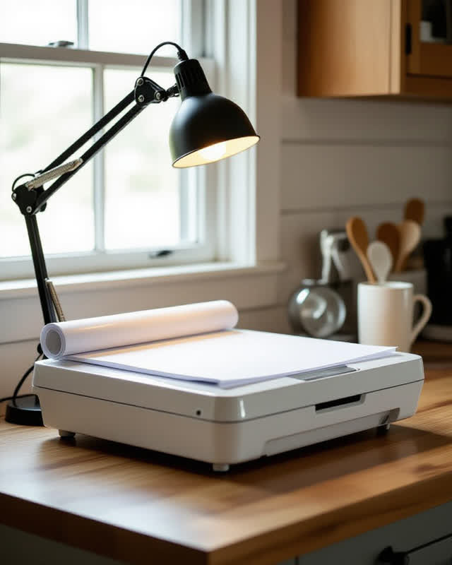 I dream of a chilled intake counter under a low angled task lamp where the Mylar sleeve cannot close flat. The transluce