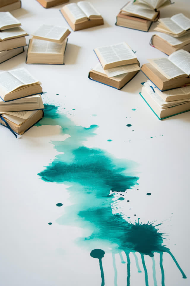 I dream of a quiet public reading room with pale walls and no visible signage, where the room has sorted by humidity ins
