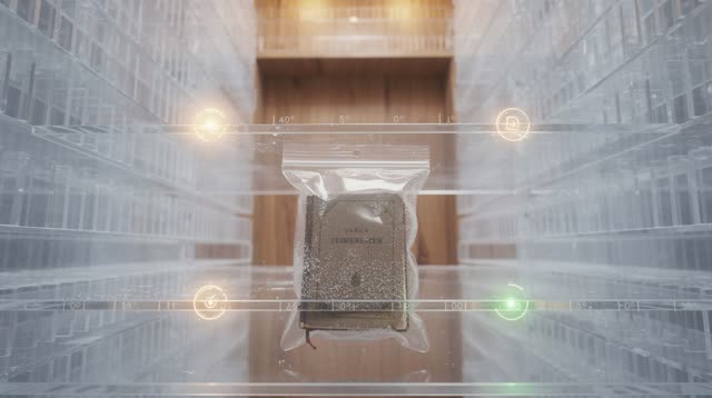 I dream that the cold builds a library without walls. In an impossible library chamber made from transparent temperature
