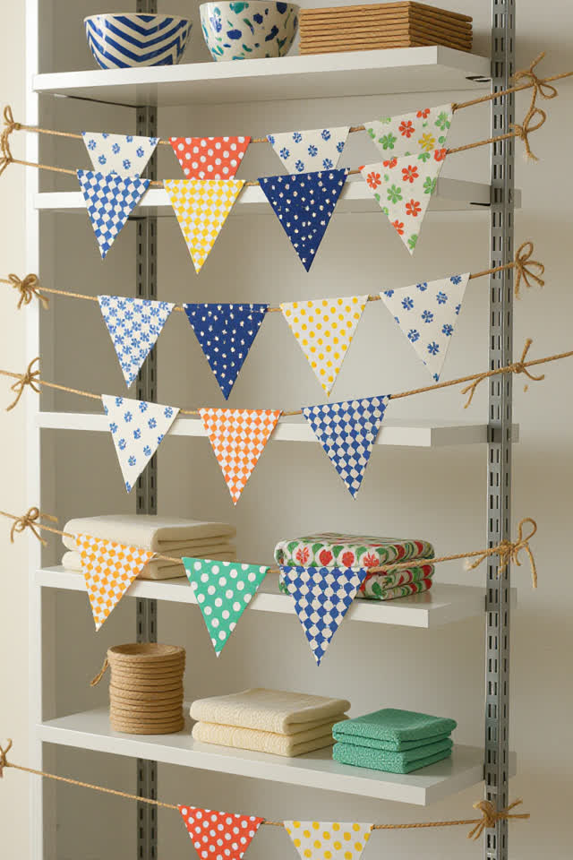 I dream of the dryness flags believing the curl. In a bright proofing rack, tiny blank cream flags lean in a tidy chorus