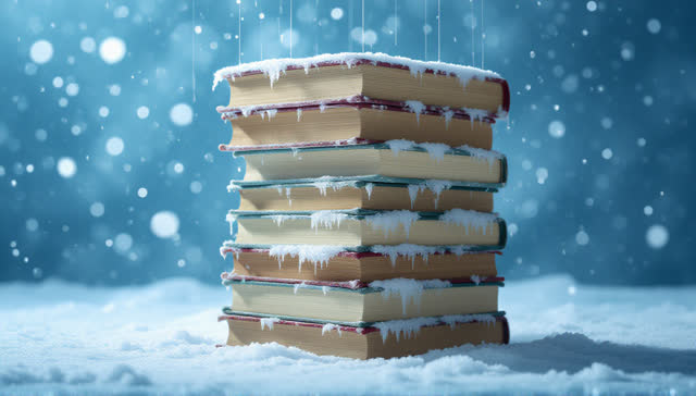 I dream that the books become weather layers and stay dry. In an impossible archive chamber, cold dawn passes through on