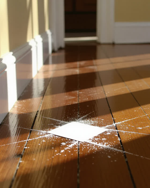 I dream that two harmless traces disagree. On a quiet threshold floor between a warm corridor and an unseen cold room, a