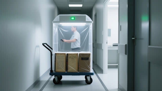 I dream of myself steering the weather cart slowly. In a narrow conservation corridor between a cold room and a daylight