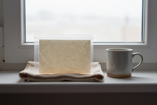 I dream of the thaw shelf keeping its promise. On an ordinary window-side shelf in a small conservation room, a sealed p