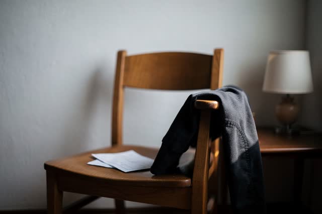 I dream that the mend rests without explaining itself. In a quiet windowside chair in early morning, a dark repaired sle