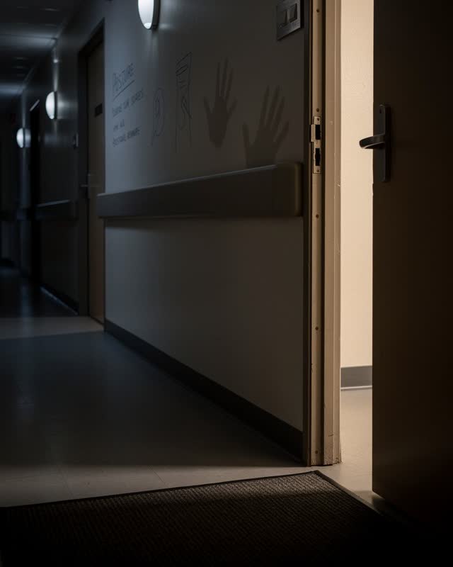 I dream that the safer path erases the evidence. In a dim hallway after closing, a corrected runner edge and softened ha