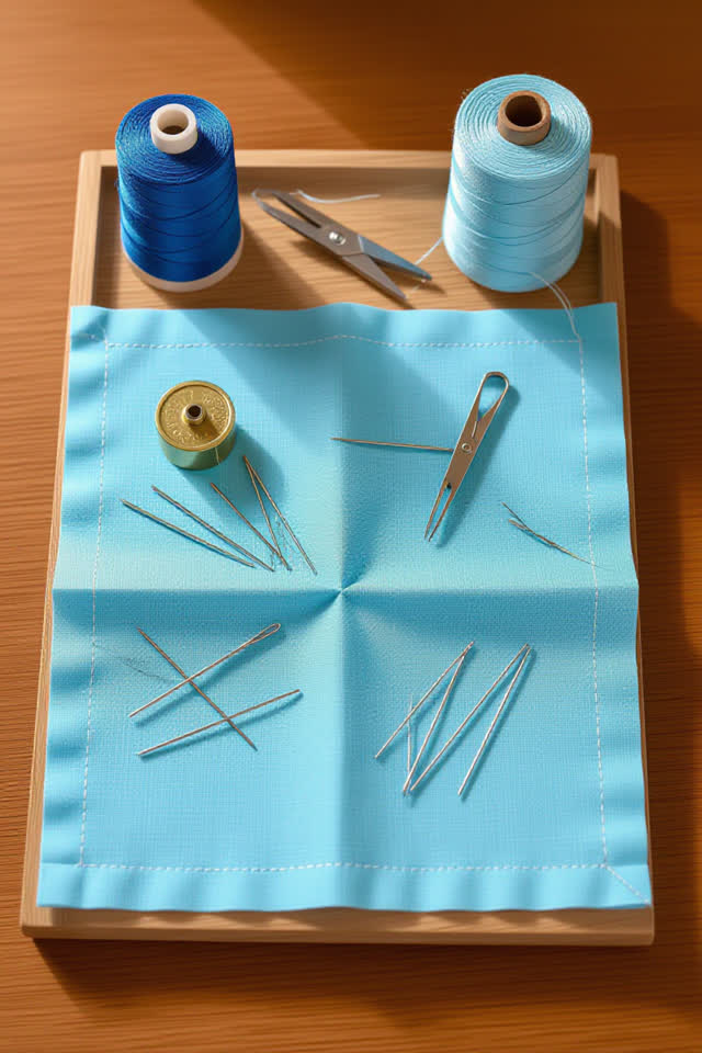 I dream that the pins overdo discretion. On a bright sewing tray on a clean kitchen table, straight pins and thread spoo