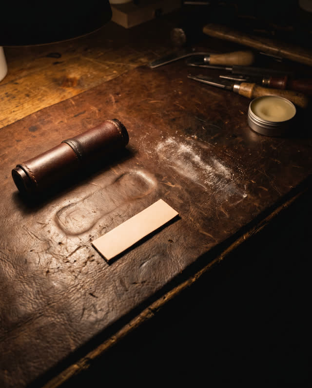 I dream that the proof fades before the work is honored. On a low-lit leather fitting table after a successful repair te