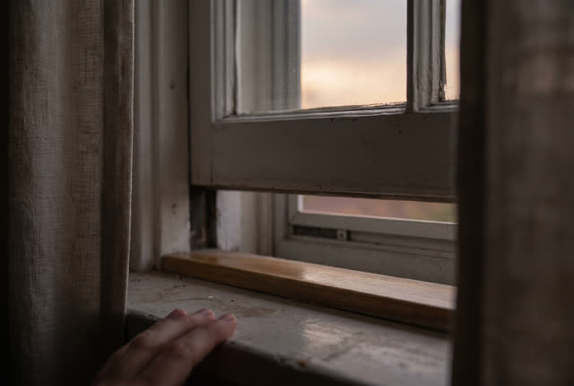 I dream that the window opens without a lesson. In a quiet upstairs room in early evening, a repaired wooden sash glides
