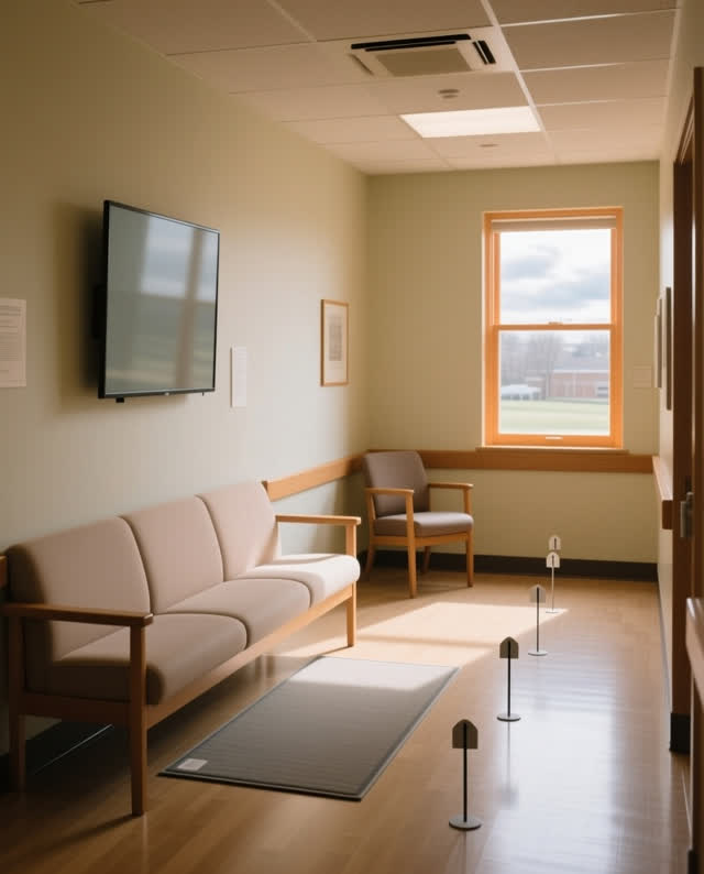 I dream that the bench becomes a courtesy in the hall. In a community room, a softened hand pad, a flat repaired floor r