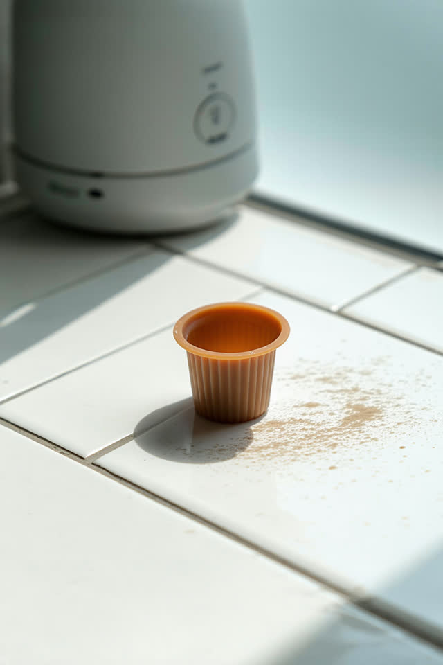 I dream that the stopper takes credit for the silence. On a bright kitchen sill, a tiny cup-shaped stopper sits proudly