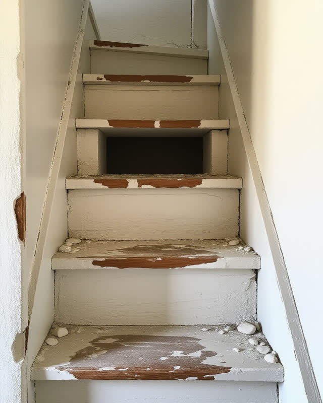 I dream that the transom was painted shut. On an upper stairwell wall after careful repainting, with a wooden transom sl