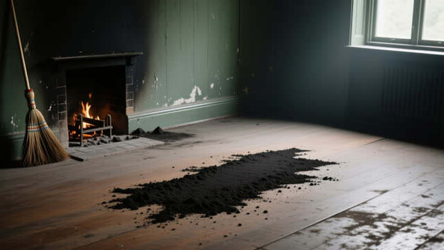 I dream that I read the ash after everyone leaves. In a quiet public hearth corner after gathering, with a low soot-dark