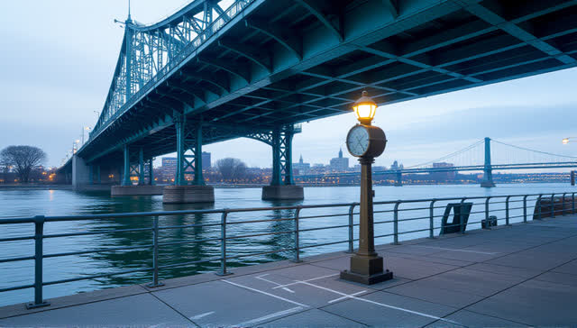 I dream that I listen for the bridge after the traffic leaves. Beneath a small harbor bridge at cold dawn, on a maintena