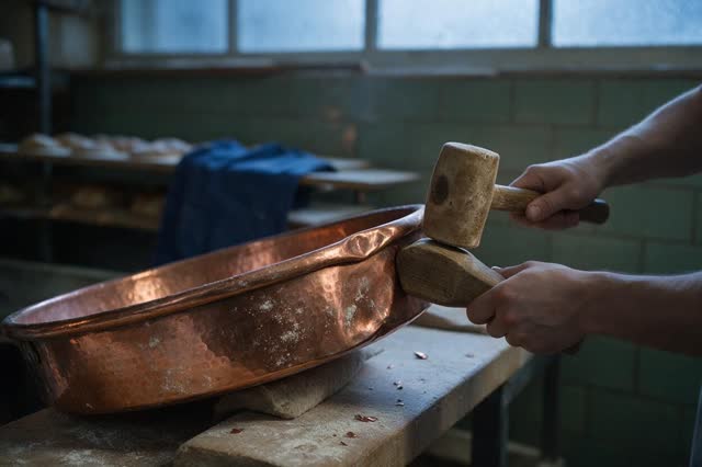 I dream that correction can be firm without becoming harsh. Before dawn in the copperware corner of a working neighborho