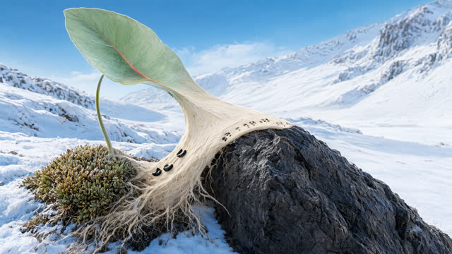I dream that a hard boundary can become useful without being conquered. In a brilliant high-country snow basin, one char