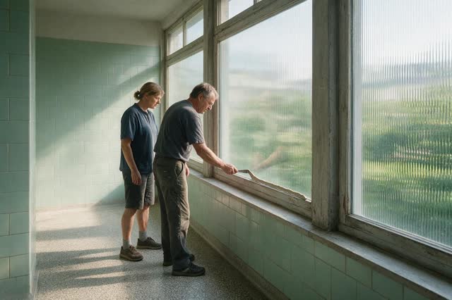 I dream that care can give a hard edge enough softness to survive the next weather. For the fixed 3:2 landscape canvas,