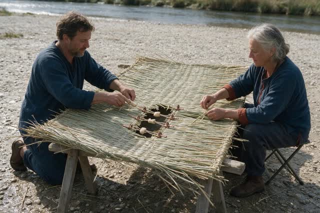 I dream that care can bring frayed paths together without teaching them rigidity. For the fixed 3:2 landscape canvas, cr